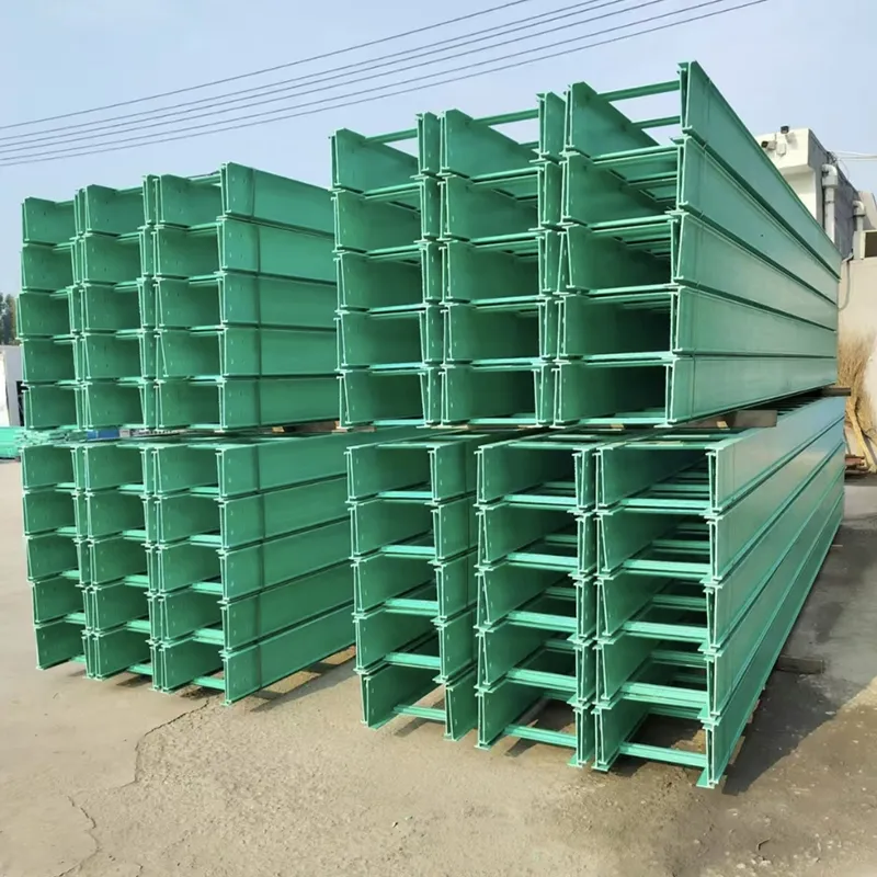 Стеклопластиковые кабельные лотки.2